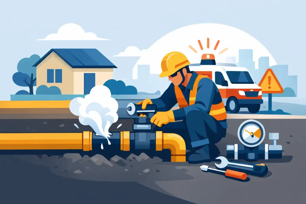 Emergency Gas Leak Repair: What to Do Fast