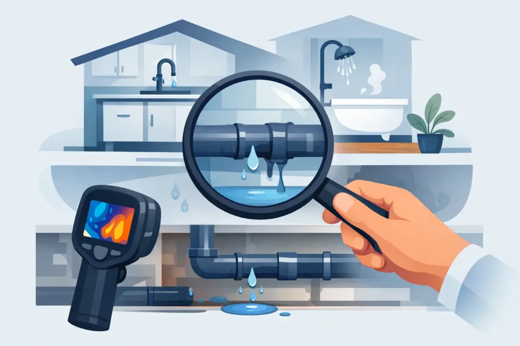 How to Detect Hidden Plumbing Leaks