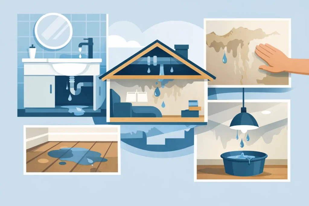 Top Signs of Hidden Water Leaks at Home